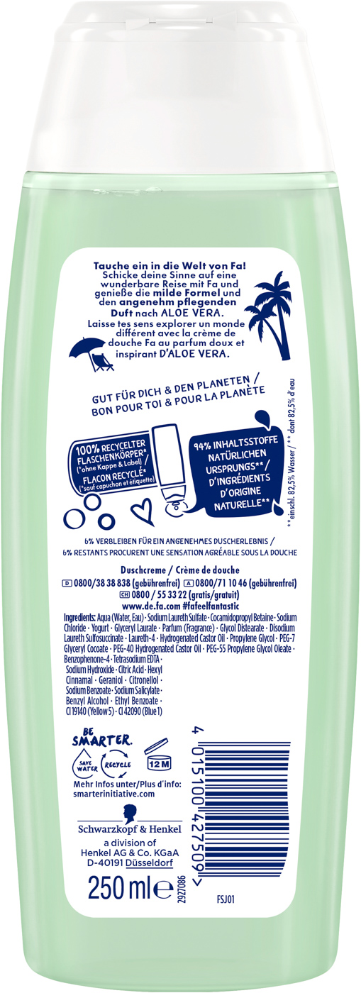 Fa Duschpflege Joghurt Aloe Vera 250ML