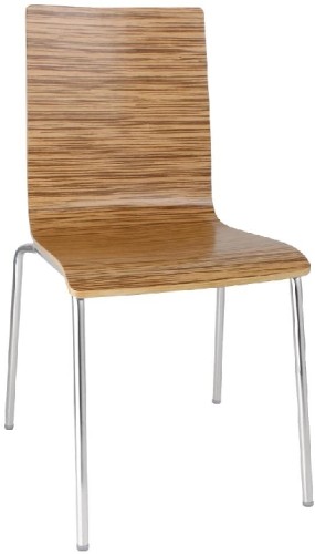 Bolero Stuhl Zebrano - 4 Stück