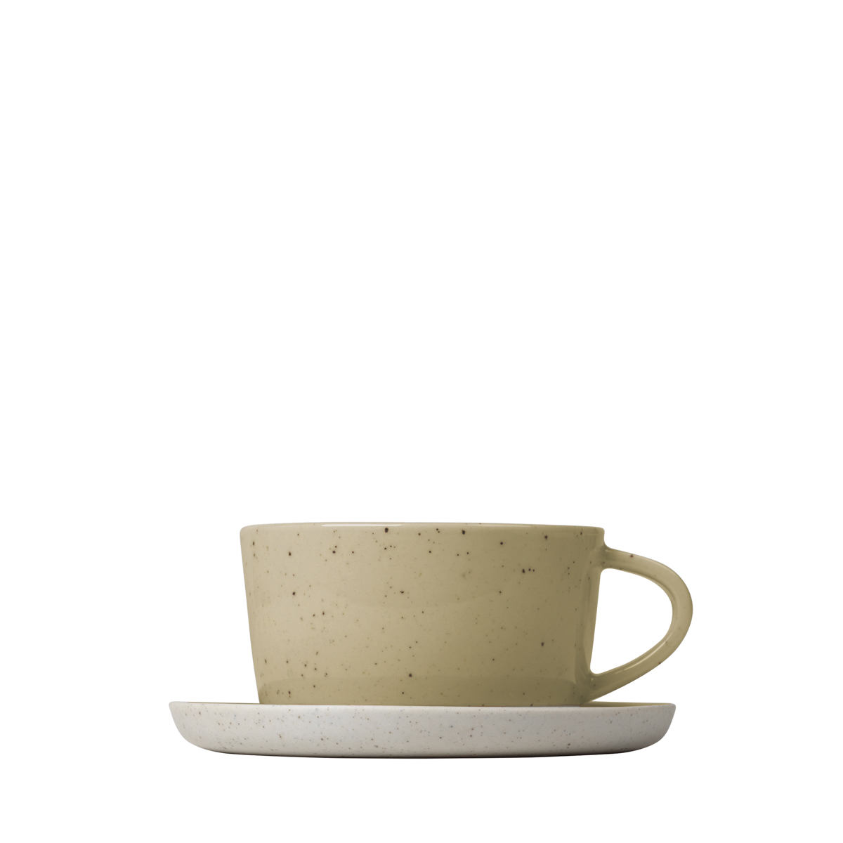 Set 2 Kaffeetassen, 4 tlg. -SABLO- Savannah 150 ml, Ø 8,5 cm, Ø 12 cm. Material: Keramik. Von Blomus.