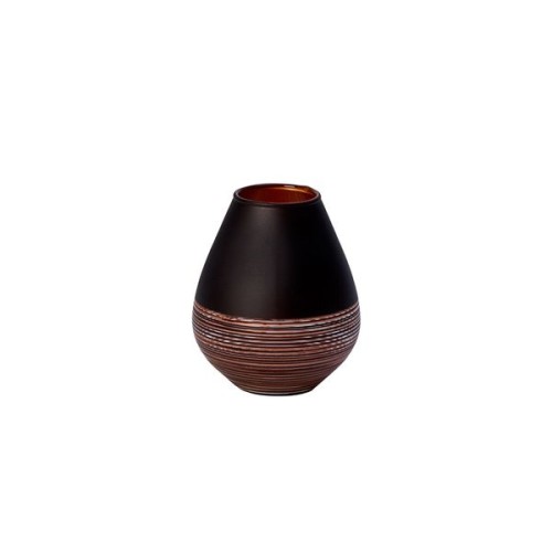 Villeroy & Boch Manufacture Swirl Vase Soliflor klein, Inhalt: 0,6 l, Durchmesser: 10,4 cm