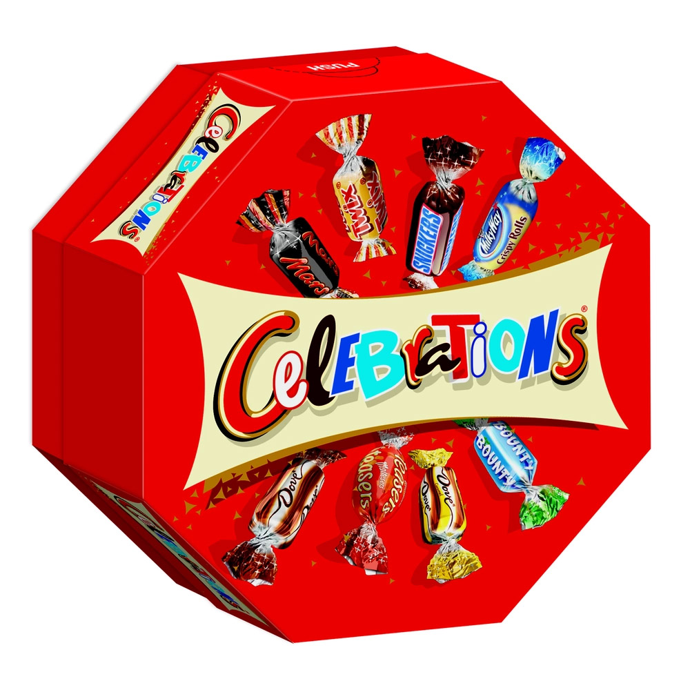 Celebrations Schokoladen Mix Inhalt: 21 Stück, 186G.