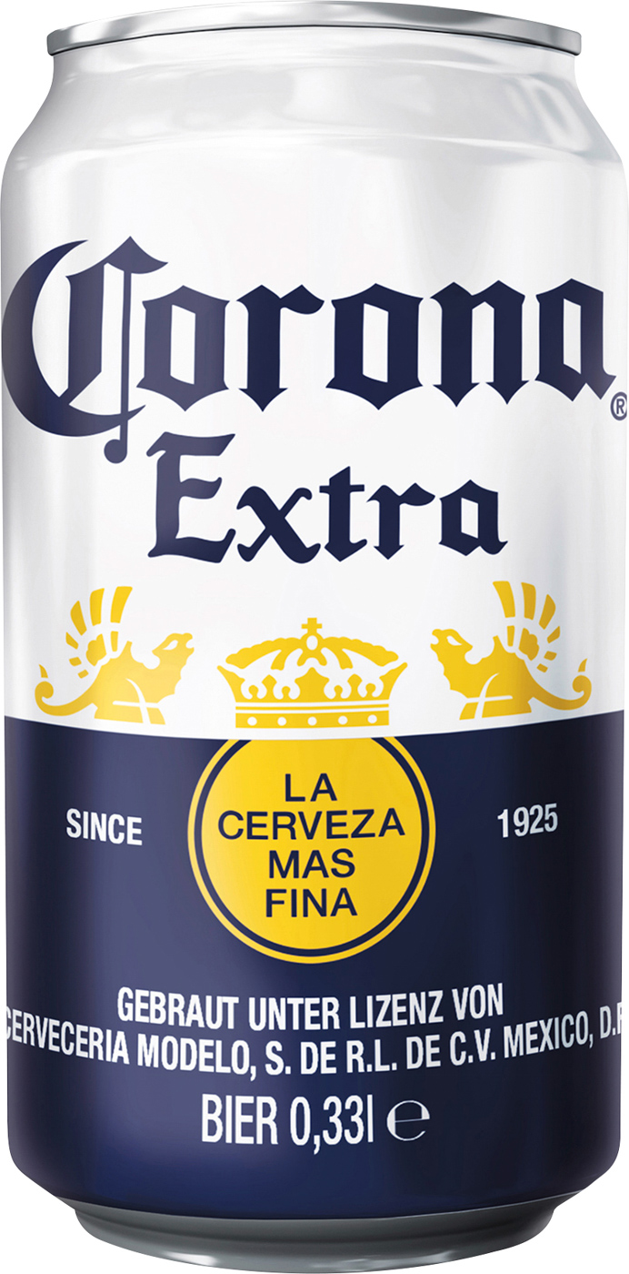 Corona Extra Mexikanisches Prem. Lager 0,33L Dose Mehrwegartikel (inkl. Pfand)