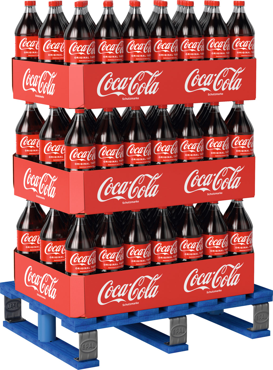 Coca Cola Jumbo Display 122L Mehrwegartikel (inkl. Pfand)