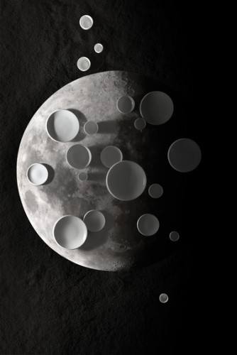 Villeroy & Boch Schüssel, 23,5 cm Durchmesser, Serie New Moon, Inhalt: 2,15 Liter