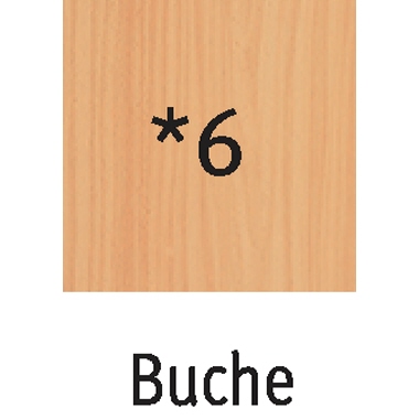 Hammerbacher Drehtürenschrank 80 x 200,4 x 42 cm (B x H x T) Holz, melaminharzbeschichtet buche