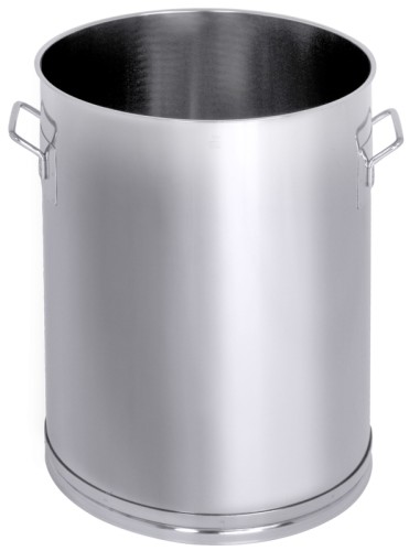Universalbehälter aus garantiert hochwertigem Edelstahl 18/10 hergestellt, konstante Materialstärke, seidenmatt glänzend,