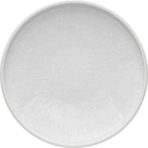 Schönwald Kollektion Shiro, Teller aus Porzellan, tief, coup, mit Struktur, 28 cm, weiß