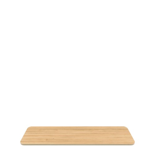 WMF Platte GN 2/4 - Melamin Holzoptik QUADRO | Maße: 54 x 17 x 2 cm