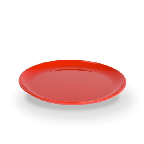 PP-Dessertteller 19 cm, rot, Höhe: 1,4 cm