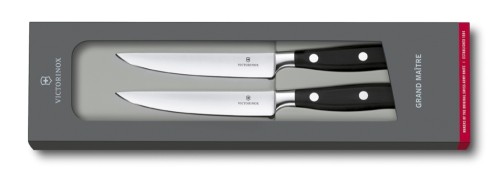 Victorinox Grand Maître Steakmesser-Set, 2-tlg., normaler Schliff, 12cm