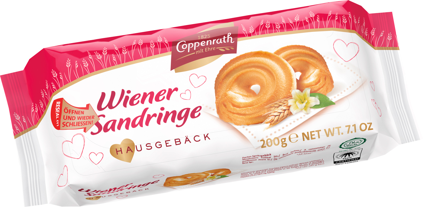 Coppenrath Wiener Sandringe Gebäck 200G