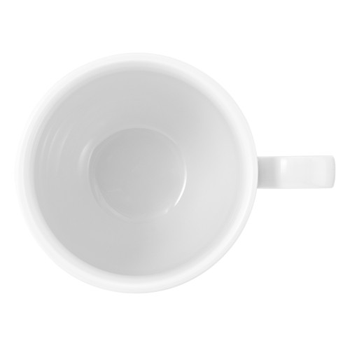 Seltmann Obere zur Milchkaffeetasse Tulpe 0,37 l, Form: Blues, Dekor: 57718 Perlgrau