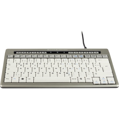 BakkerElkhuizen Tastatur S-Board 840 Design Windows® XP USB silber/weiß