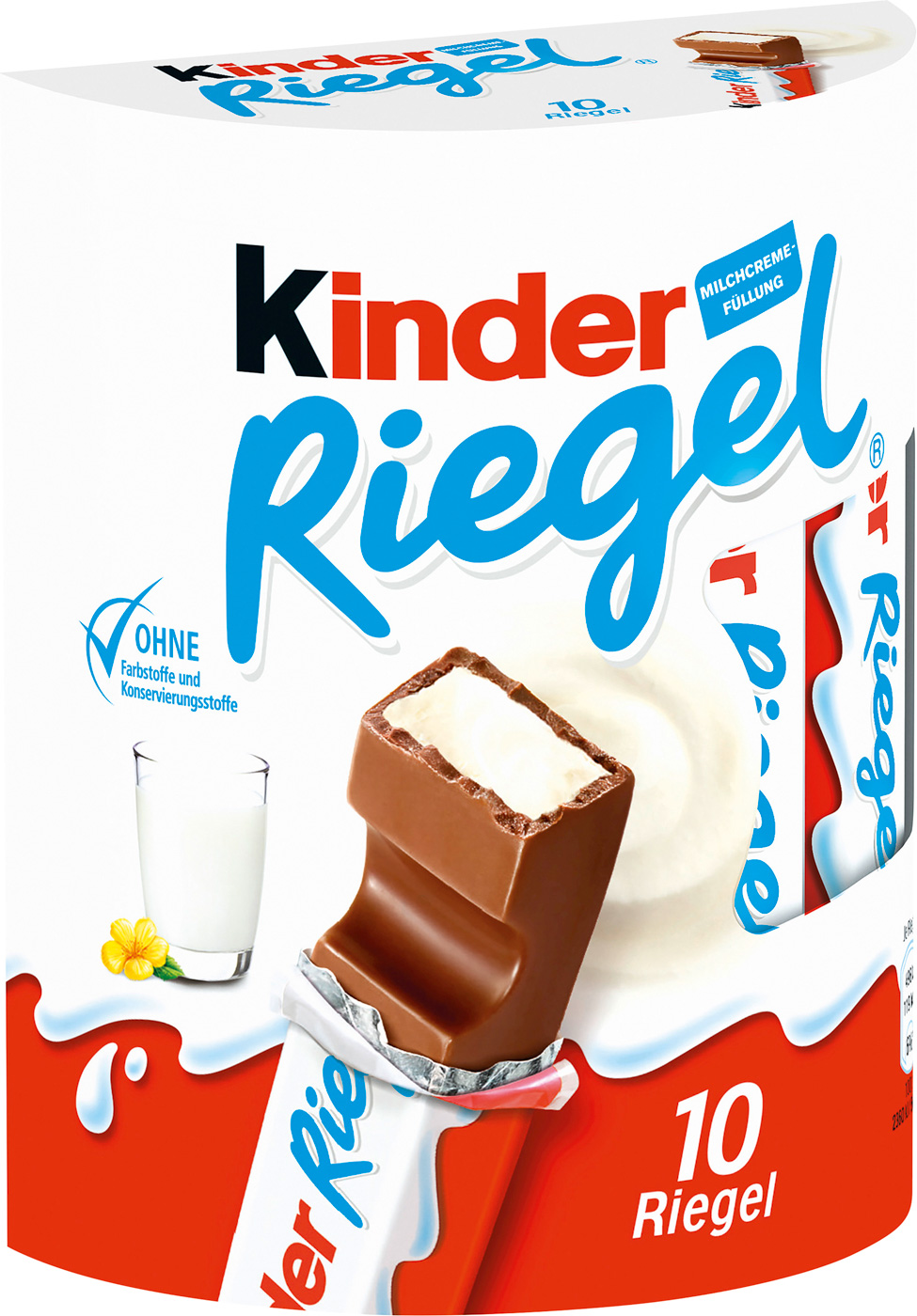 Ferrero Kinder Riegel 10er Pack 210G