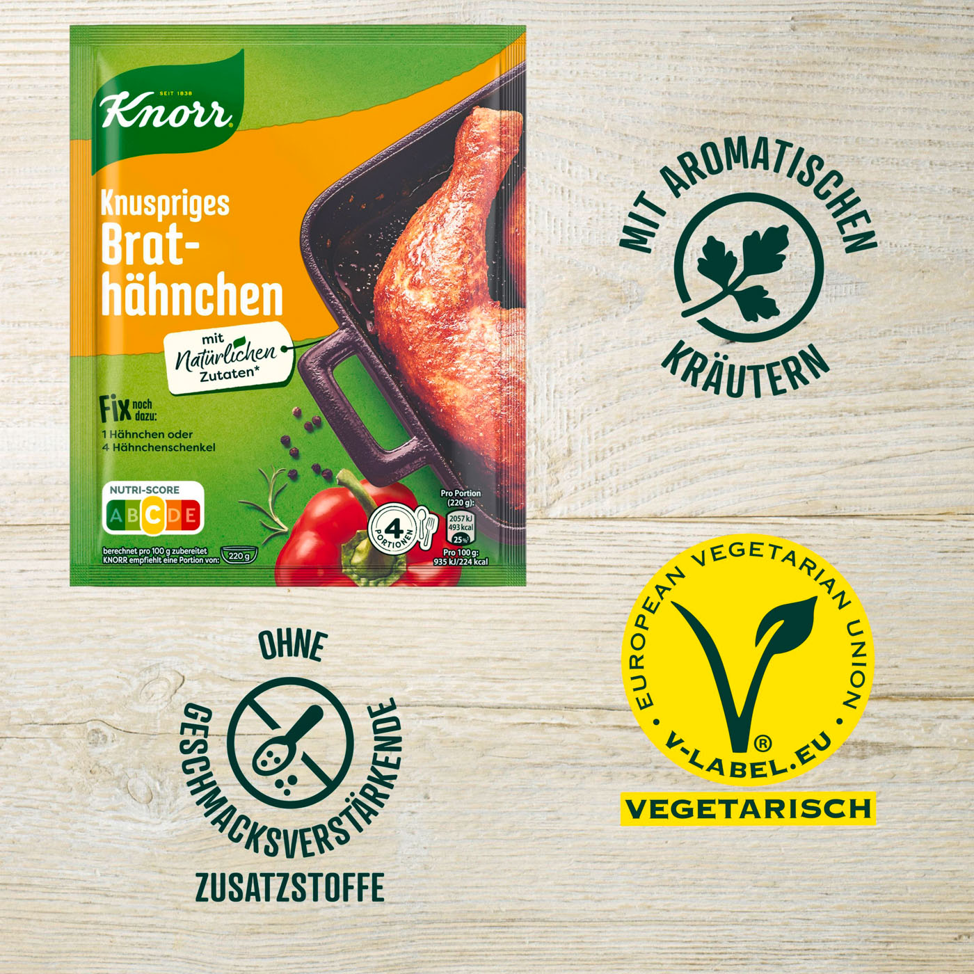 Knorr fix knuspriges Brathähnchen Mischung 29G
