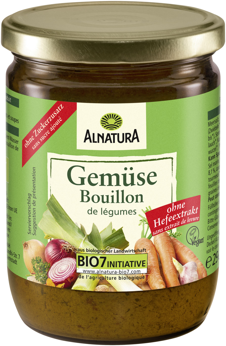 Alnatura Bio Gemüse Bouillon Hefefrei 290G