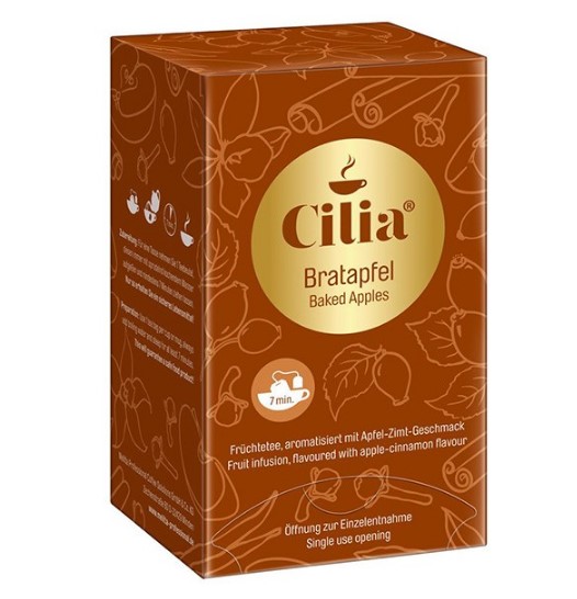 Cilia Bratapfel Tee Inhalt: 20 Teebeutel à 2g.