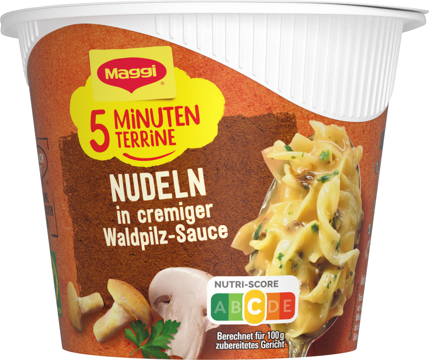 Maggi 5 Min Terrine Nudeln in Waldpilzrahm-Sauce 56G