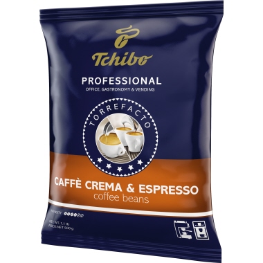 Tchibo Espresso Professional Caffè Crema & Espresso ganze Bohne 500 g/Pack.
