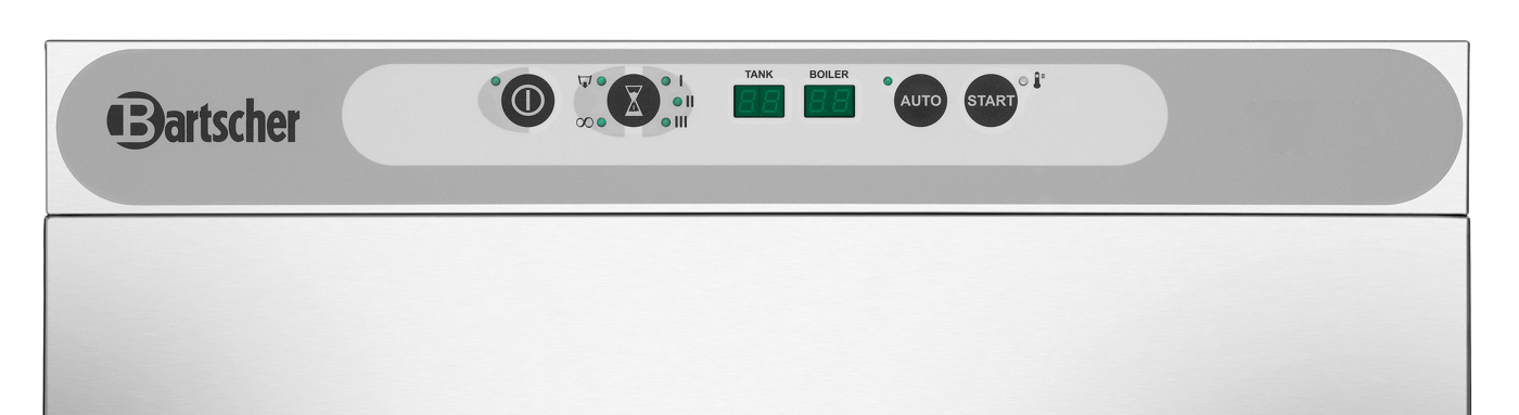 Bartscher Durchschubspülmaschine DS 903 |Eigenschaften: Liftsystem ELS DuoFlo-Pumpe |Maße: 72,5 x 95,5 x 153,5 cm. Gewicht: 98,5 kg