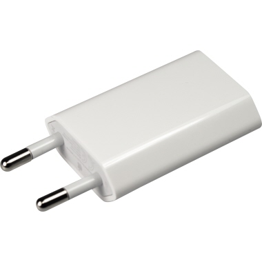Apple Netzadapter iPod (mit Dock-/oder Lightning-Anschluss), iPhone weiß, Verwendung für Gerätetyp: iPod (mit