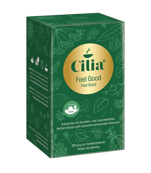 Cilia Feel Good Tee Inhalt: 20 Teebeutel à 1,5g.
