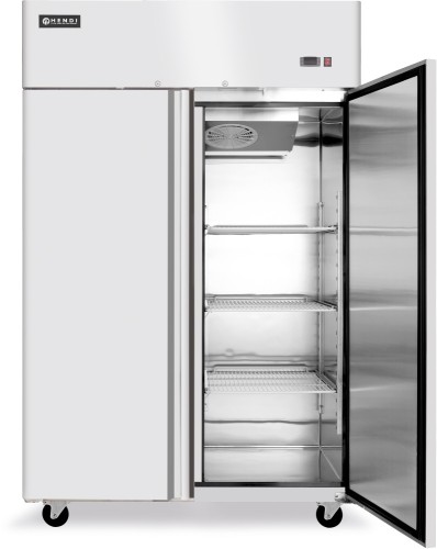 HENDI Kühlschrank zweitürig 1300 L Profi Line - max: -2 /+8°C - 230 V - 390 W - 1314x845x(H)2130 mm