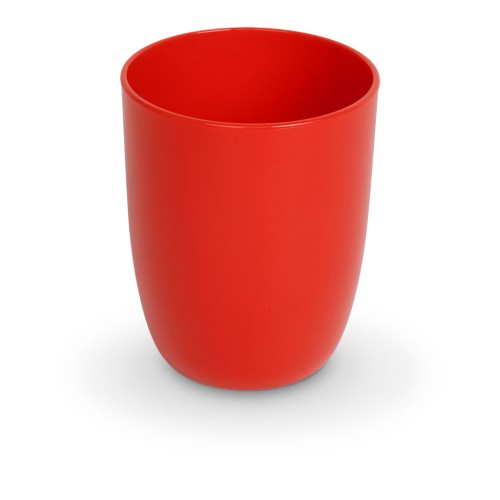 Trinkbecher 0,3l, rot, Höhe: 9,5 cm Ø: 7,8 cm