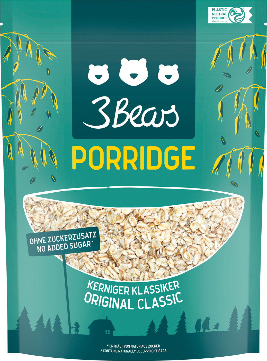 3Bears Kerniger Klasser Porridge 400G