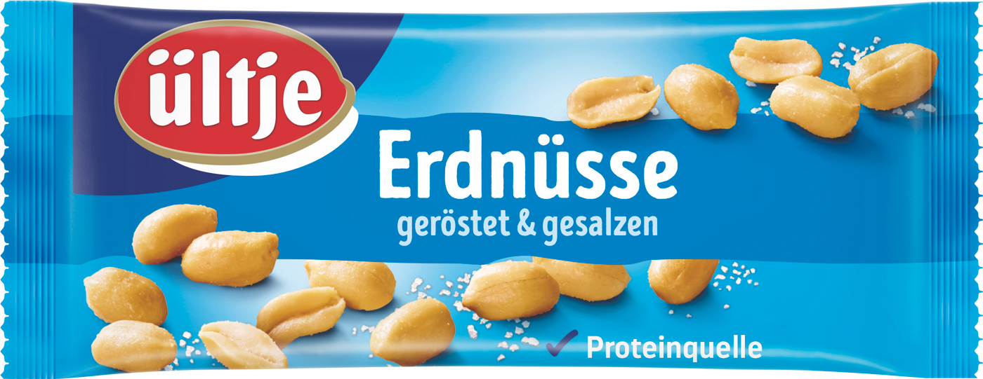 Ültje Erdnüsse im Riegelformat Inhalt: 50 g.