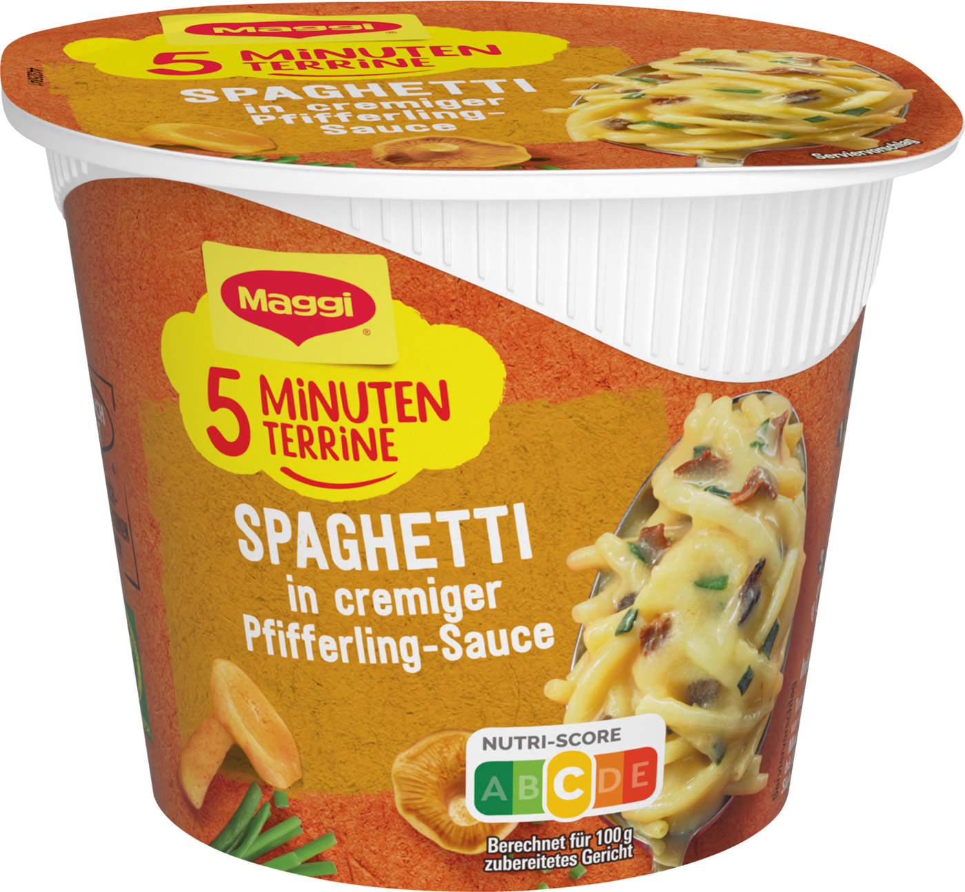 Maggi 5 Min Terrine Spaghetti in Pfifferling Rahm 54G