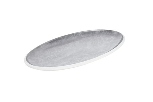 WMF Platte oval 33 x 22 cm SYNERGY Concrete | Maße: 34,8 x 28 x 11 cm