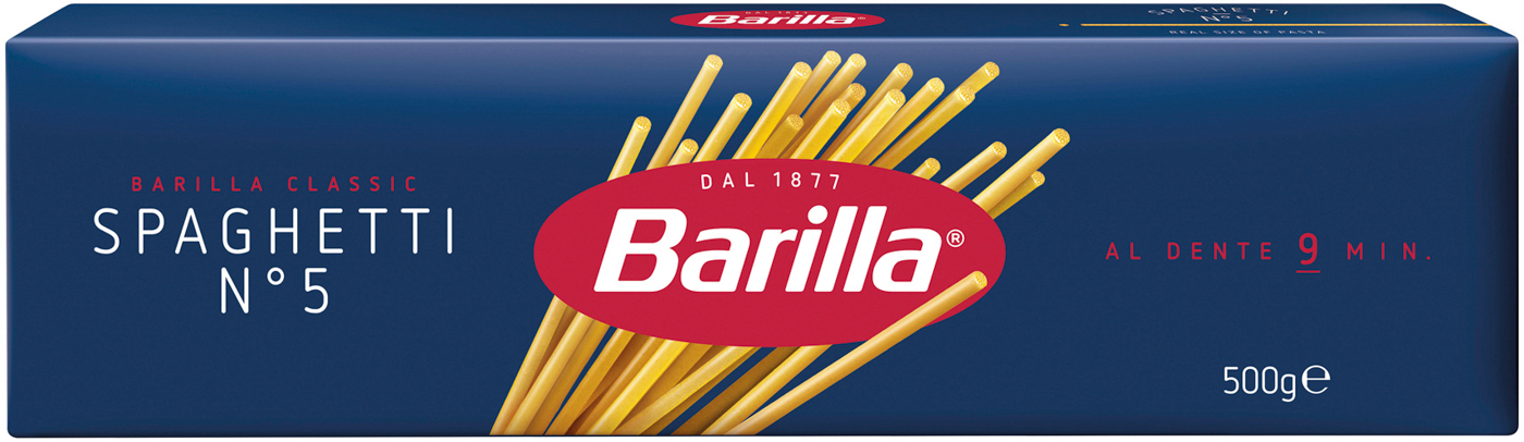 Barilla Spaghetti No. 5 Nudeln 500G