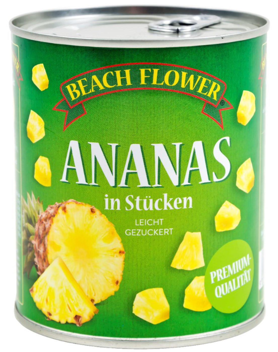 Beach Flower Ananas Stücke Konserve 825G