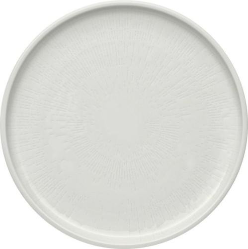Schönwald Kollektion Shiro, Teller aus Porzellan, flach, coup, mit Struktur, 26 cm, weiß