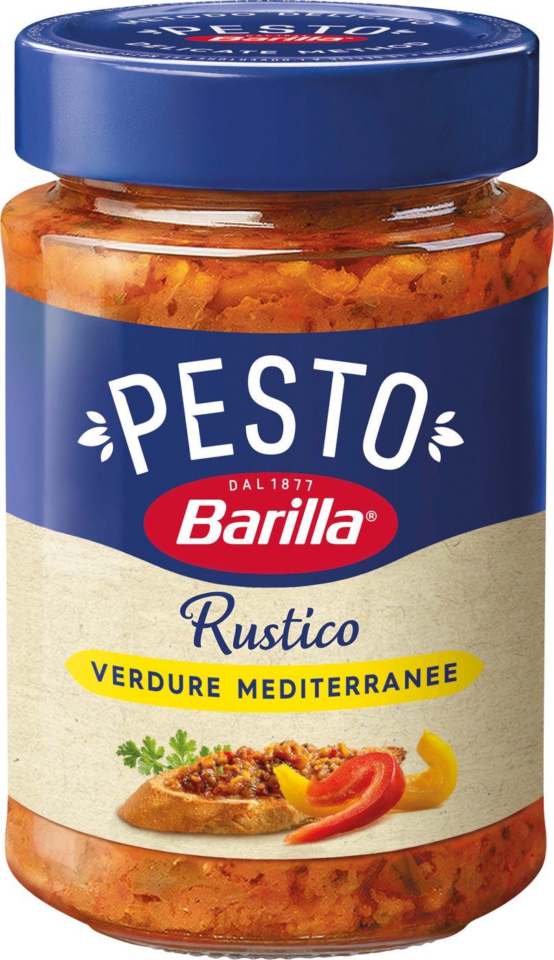 Barilla Pesto Rustico mit Tomaten 175G