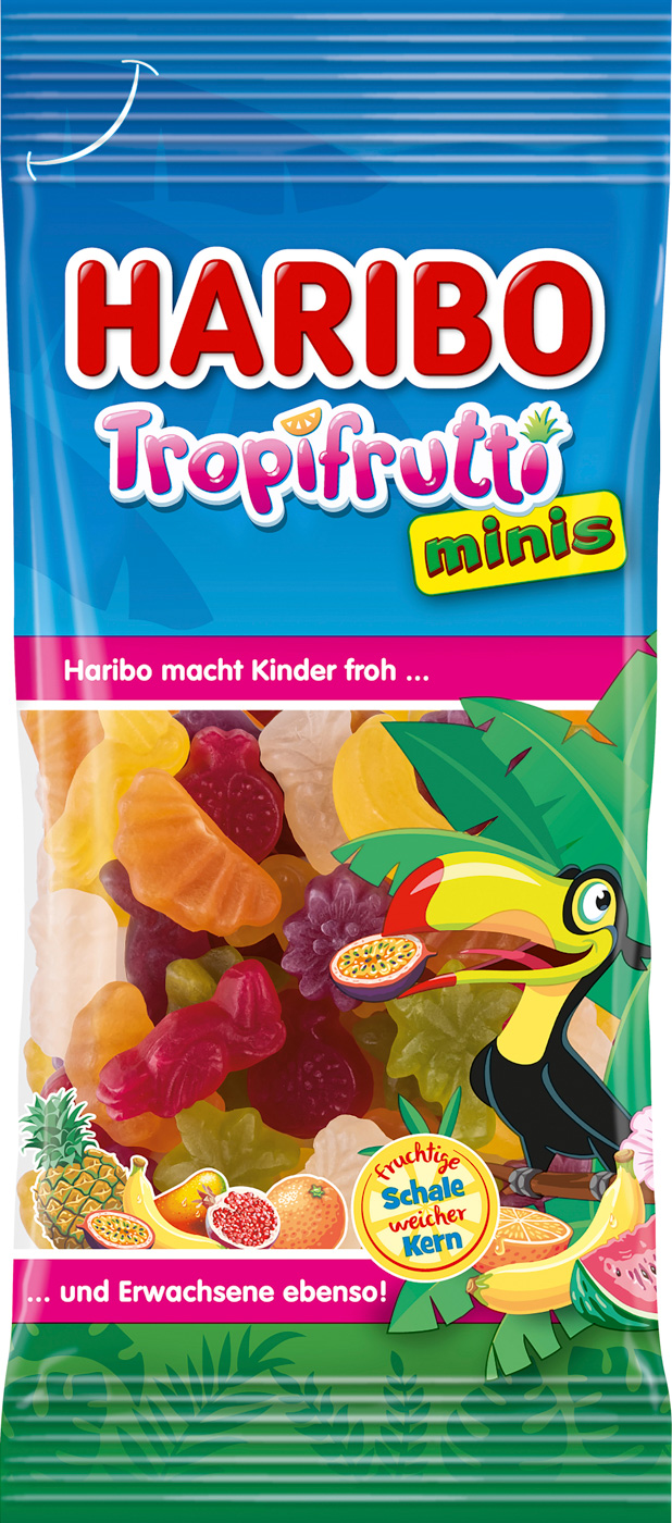 Haribo Mini-Tropi Frutti Inhalt: 75g.