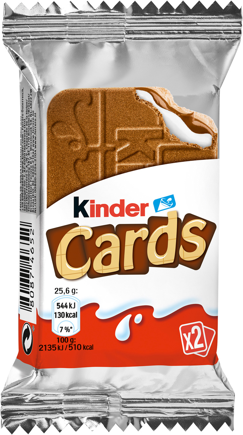 Ferrero Kinder Cards 2er 25,6G