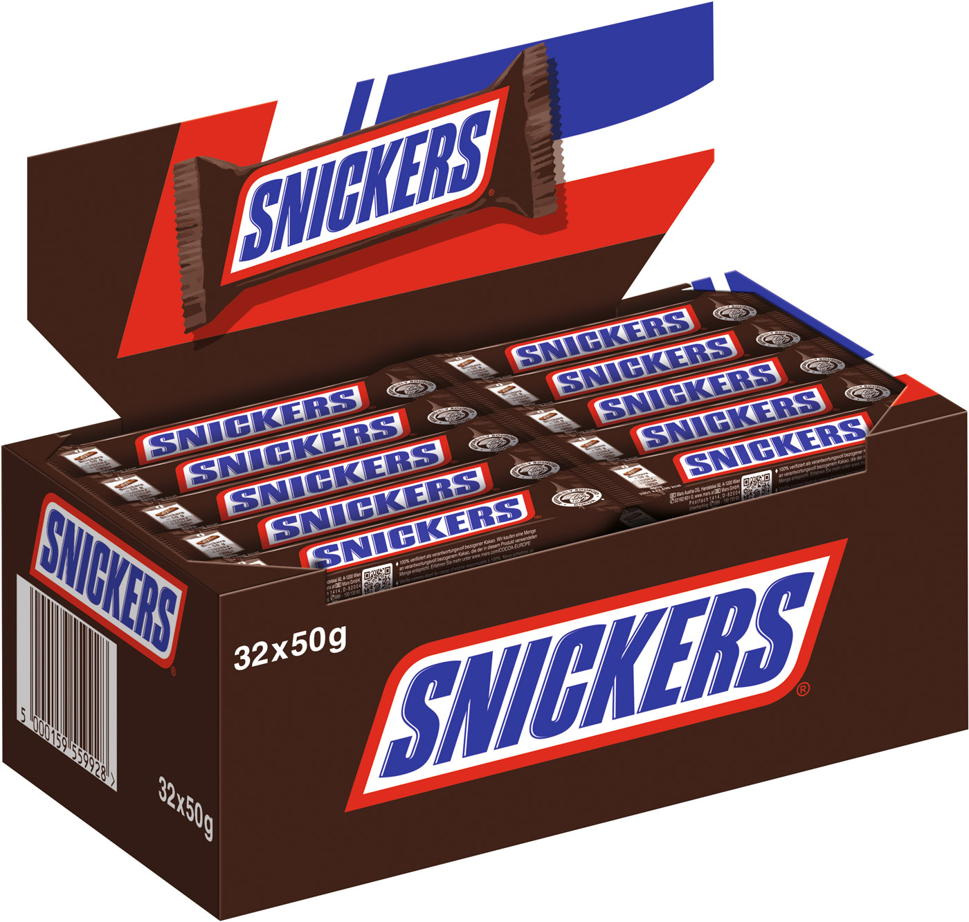 Snickers Classic Schokoladenriegel 50G