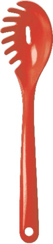 WACA Spaghettilöffel aus PBT, 310 mm lang, Farbe: rot