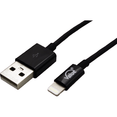 Value USB-Kabel 1m schwarz