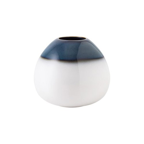 Villeroy & Boch Lave Home Vase Drop bleu klein, Inhalt: 1,19 l, Durchmesser: 14,7 cm