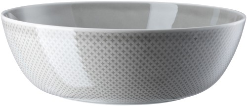 Junto Pearl Grey (grau) von Rosenthal, Schüssel 33 cm aus Porzellan