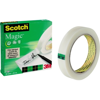 Scotch® Klebefilm Magic™ 810 19 mm x 66 m (B x L) nicht beidseitig klebend mit Lösungsmittel Zelluloseacetat
