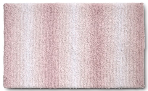 Kela Badematte Ombre aus 100% Polyester, rosa, ca. 1200mm x 700mm x 37mm (L x B x H)