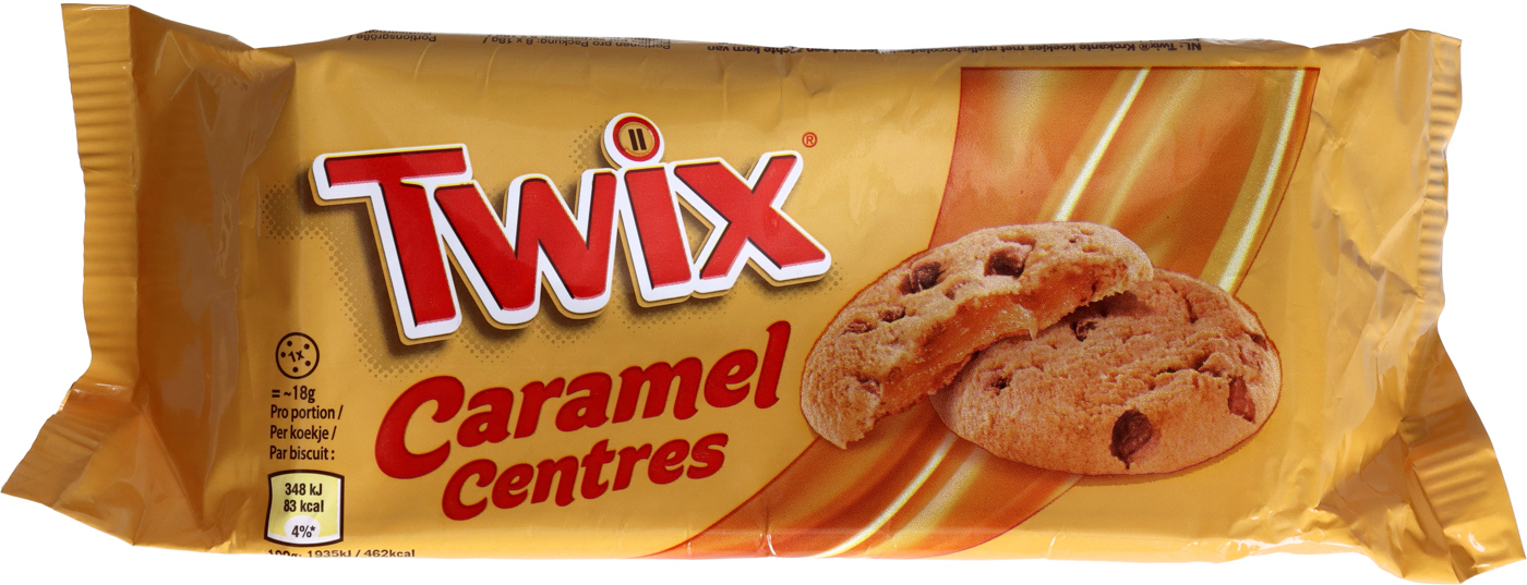 Twix Cookies Keks mit weichem Kern 144G