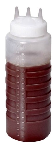 NEUMÄRKER 1 Liter Flasche aus Polyethylen für Schoko-Creme Wärmer