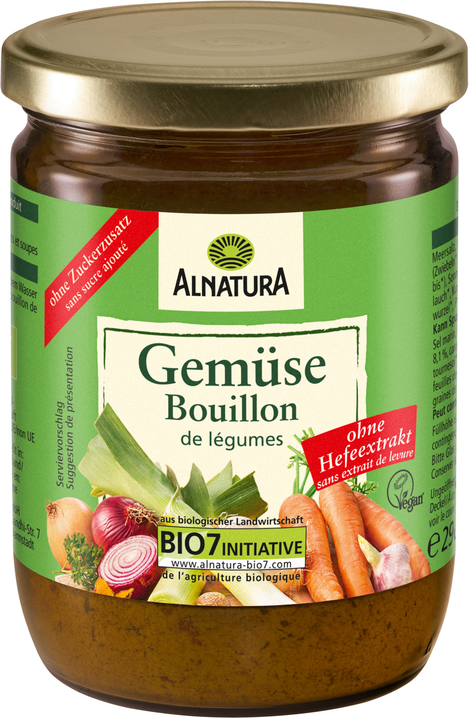 Alnatura Bio Gemüse Bouillon Hefefrei 290G