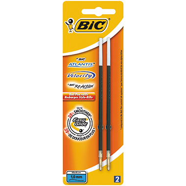 BIC® Kugelschreibermine Easy Glide 0,4mm blau IS1197 2 St./Pack.