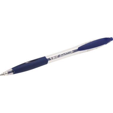 BIC® Kugelschreiber ATLANTIS Classic 0,4mm blau dokumentenecht Farbe des Schaftes: transparent